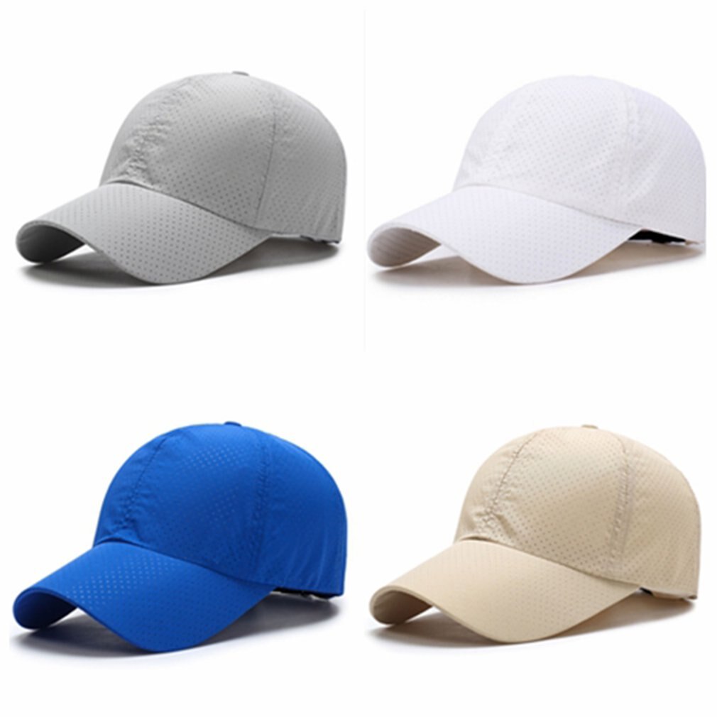 Jumaomao Hat Sun-resistant Baseball Cap Outdoor Sports Breathable Quick Dry Mesh Brim Hat Sun Hat Cap