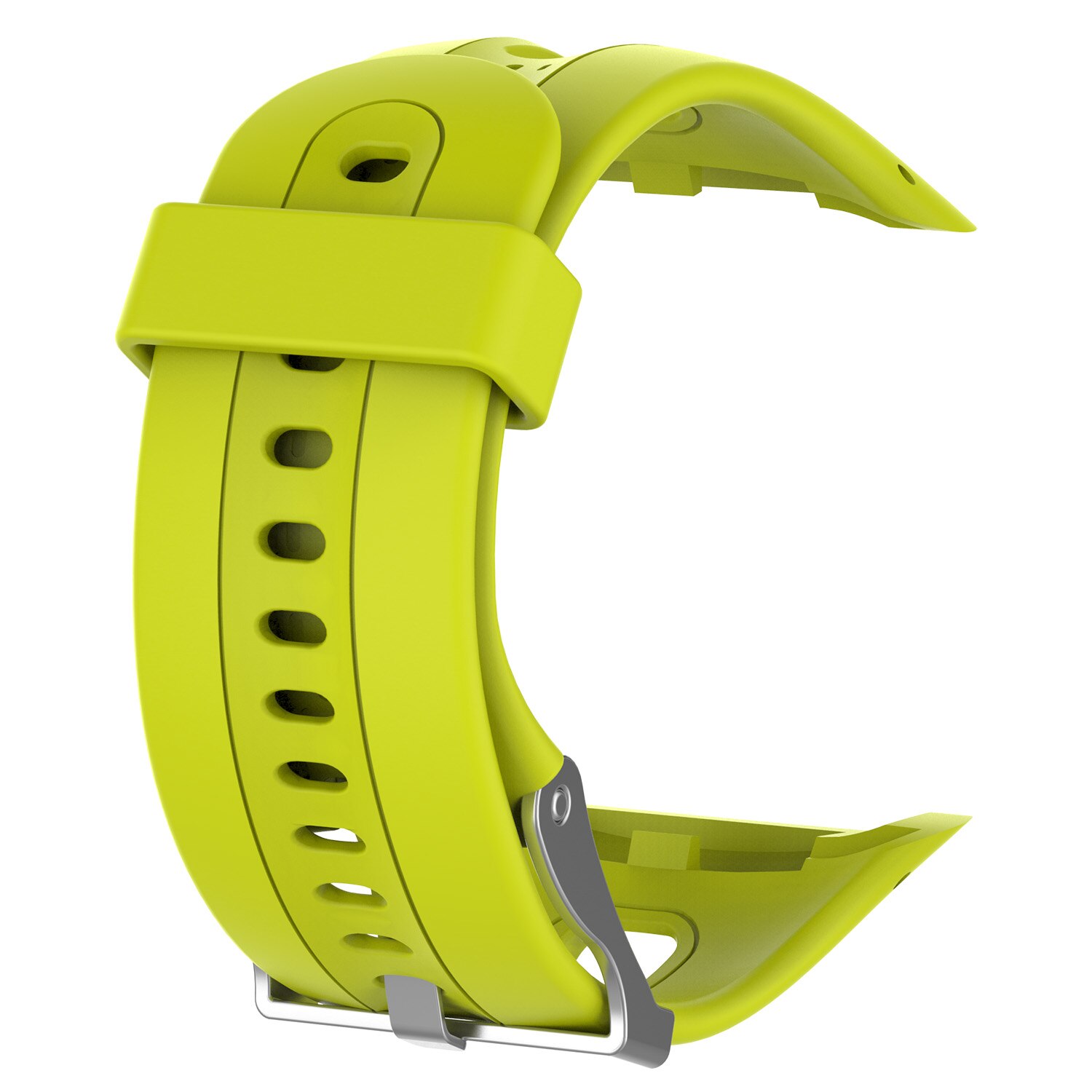 25/22mm Sport Silikon Armband Armband Für Garmin Forerunner 10 15 GPS Uhr Smart Armband Uhr Band Bunte armband: lime / 25cm