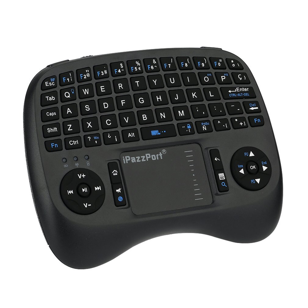 2.4GHz Mini Wireless QWERTY Keyboard with Backlight For Desktop / Laptop Dual Mouse USB Receiver Plug and Play 4 Languages