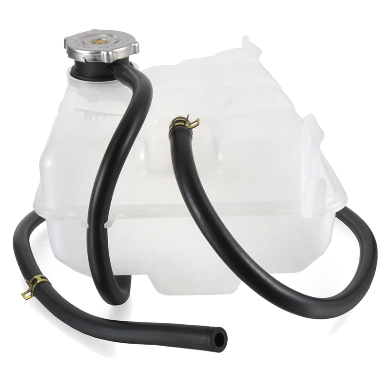 Depósito de refrigerante para radiador de motor de coche, accesorio con tapa compatible con Jeep Liberty 2002-2006, 52079788AE