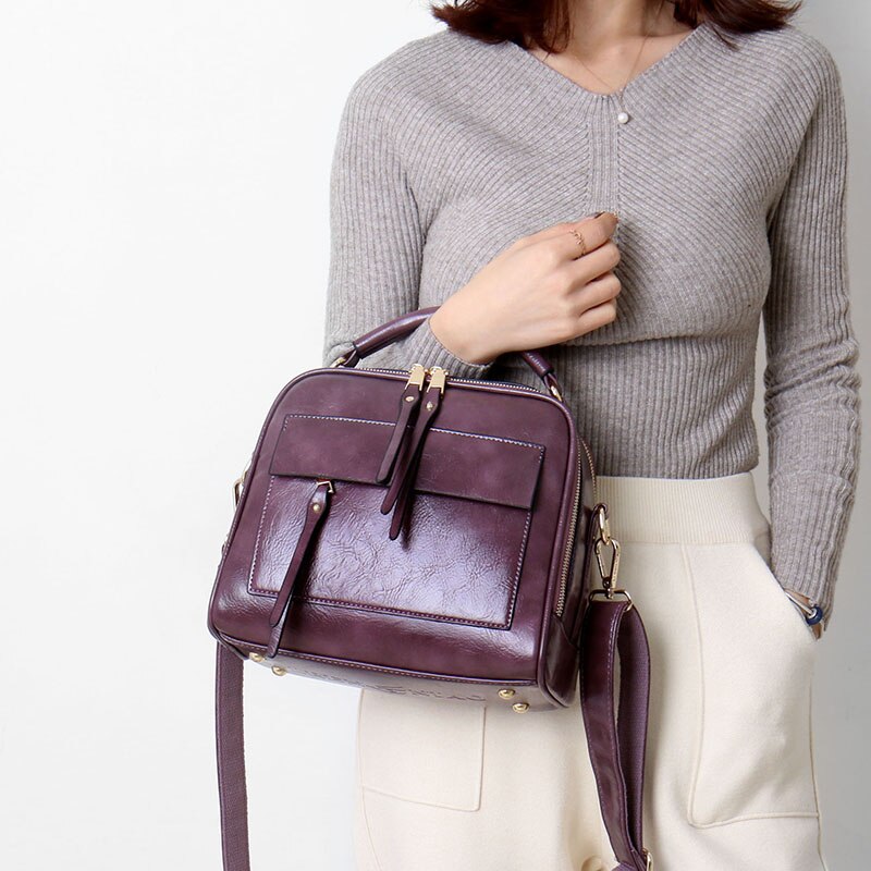 Retro luxe handtassen damestassen merk schoudertas hoge capaciteit crossbody tassen voor vrouwen tote