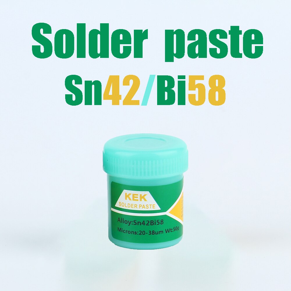 Solder Paste BGA Repair Tin Paste SMD Patch Vitalizer Welding Chip Repair Solder Paste: Sn42 Bi58