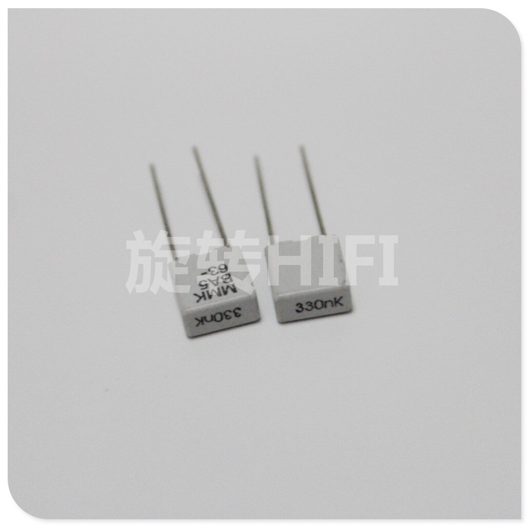 Kemet Evox MMK5 P5mm Koppeling Film Capaciteit 220NF 330NF 390NF 470NF 560NF 1 Uf 2.2 Uf 63V 100V 250V 400V 0.22 Uf 0.33 Uf 0.47 Uf: 330NF 63V