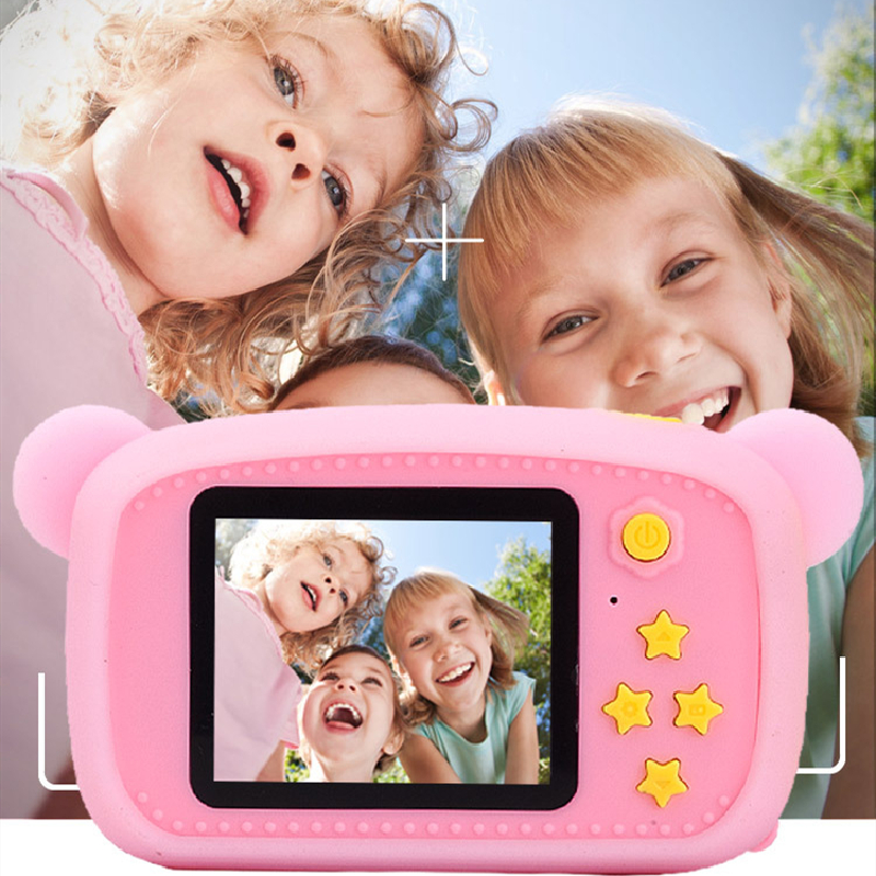 Kid Mini Camera Full HD 1200P Portable Digital Video Photo Camera 2Inch Screen Children ForKid Game Study Camera no SD card