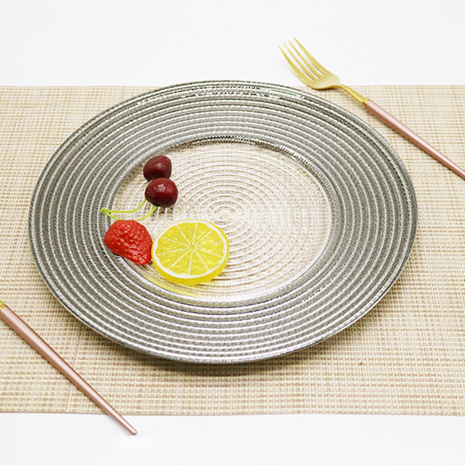 Glass Dinner Plates Serving Dishes Serving Platter for Appetizer Restaurant