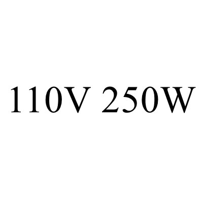 Calentador de aire PTC de 140x35x26mm, 12V, 220V, 200W, termistor de cerámica, minicalentadores para exteriores, inducción, acuario, agua, placa de película para coche: 110V 250W
