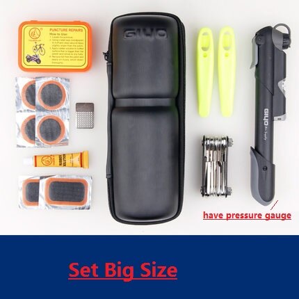 Bike Multi-function Tools Bicycle Tool Bag bottle Holder storage bags Maintenance tools MTB Road Bicycle Accessories: Big set