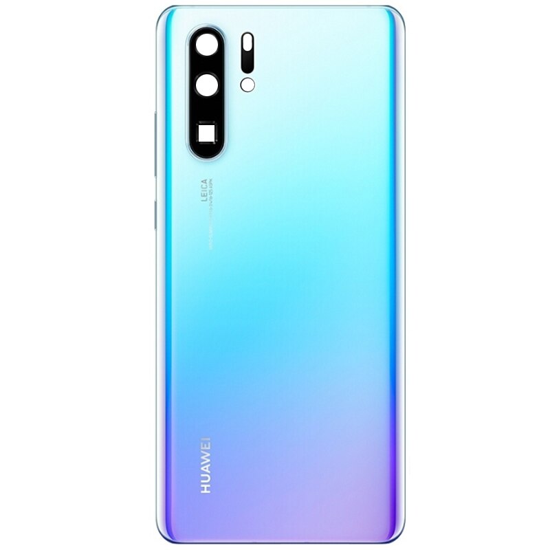 Original Back Housing Replacement for HUAWEI P30 Pro Back Cover Battery Glass with Camera Lens adhesive Sticker: Breath Crystal