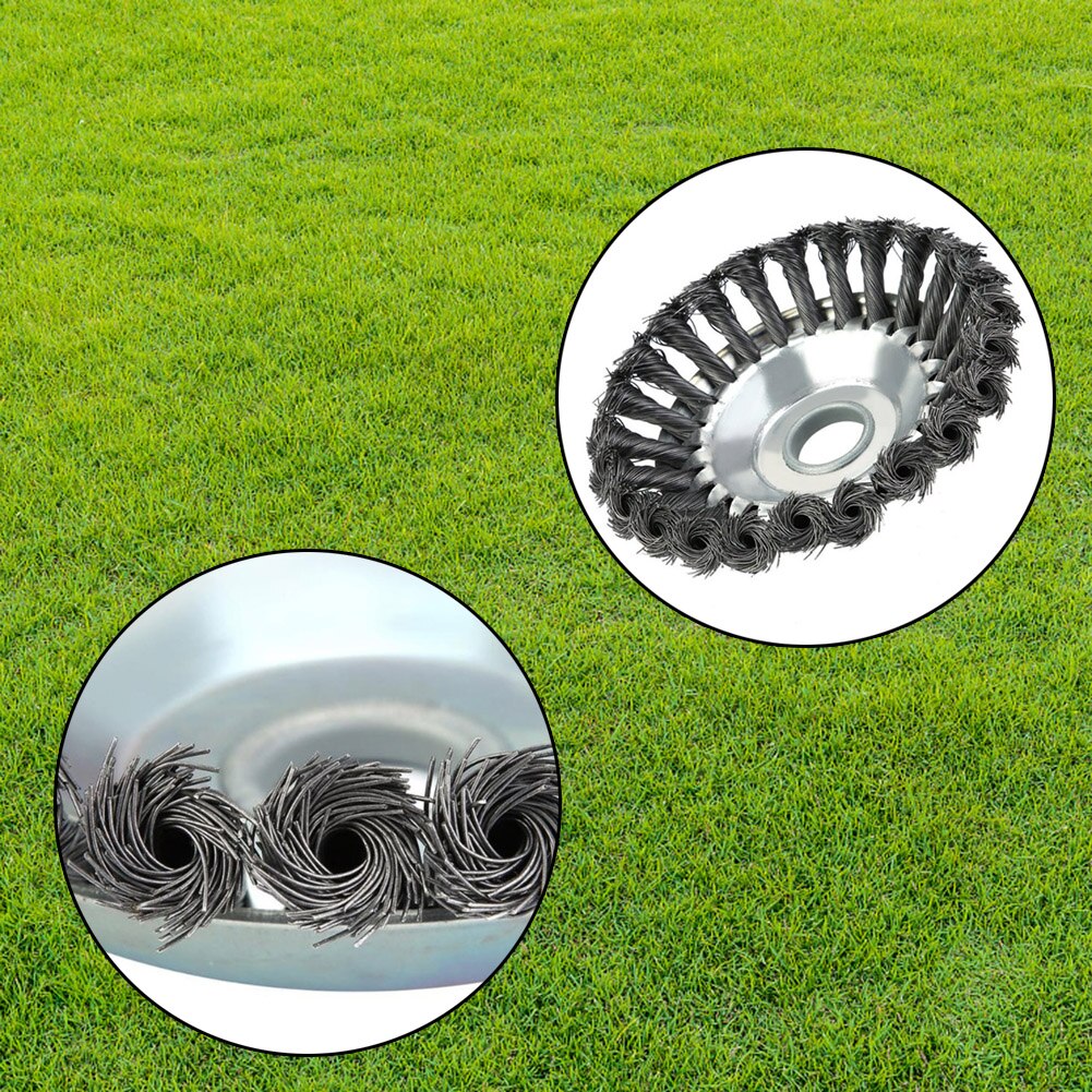 Multifunctionele Staaldraad Ontroesten Wieden Machine Hoofd Wieden Hoofd Maaier Bosmaaier Accessoires