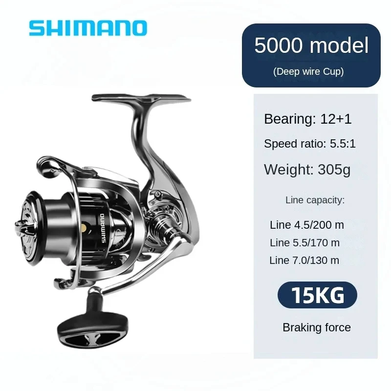 SHIMANO STELLA SW SHIMANO Flagship Spinning Wheel STELLA SW Remote Cast All Metal Fishing Vessel: Red