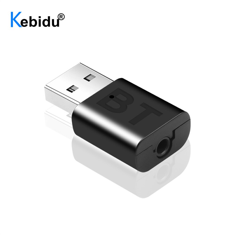 Kebidu Bluetooth 5.0 Ricevitore 3.5 millimetri AUX Martinetti Audio Senza Fili Adattatore per PC Per Auto CUFFIE Altoparlante 3.5 Bluetooth 5.0 recettore