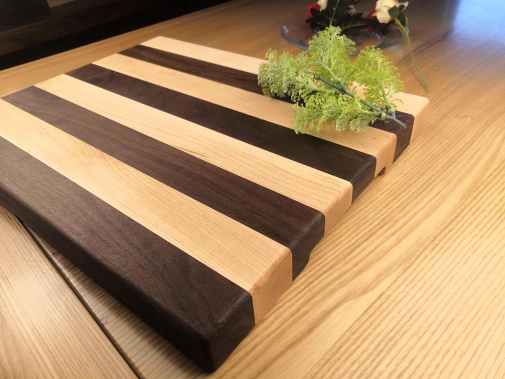 wood chopping block black walnut maple cutting board