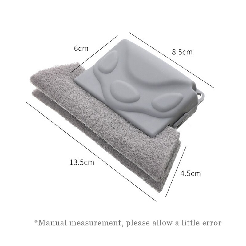 Household Window Sill Groove Cleaning Brush Hand-Held Crevice Cleaner Tools Door And Window Corner Kitchen Cleaning Tools