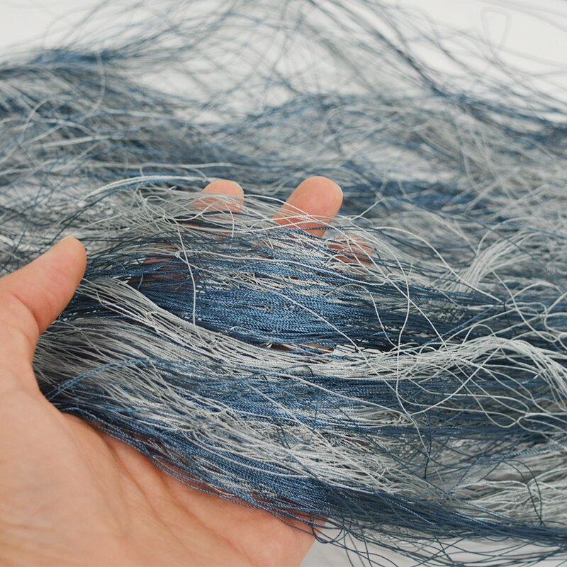 Red de enmalle de pesca estilo Finland, trampa de red de pesca de nailon de 3 capas, hecha a mano, aparejos de pesca al aire libre, 1,5x30M