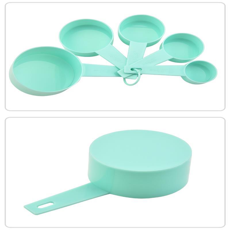 Measuring Spoon and Measuring Cup Baking Tool DIY Cake Baking Formula Milk Powder Spoon 5-Piece Scale Set