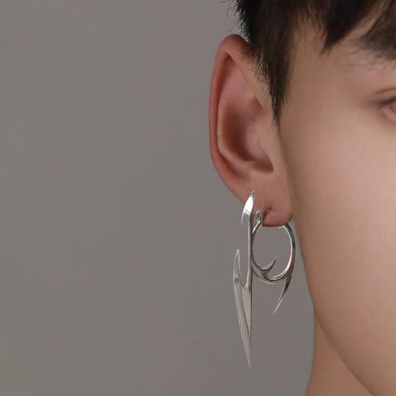 Pendientes góticos Punk con personalidad Y2K, colgante de dardo Cyberpunk Unisex, pendientes de , accesorios de joyería,: Bronze