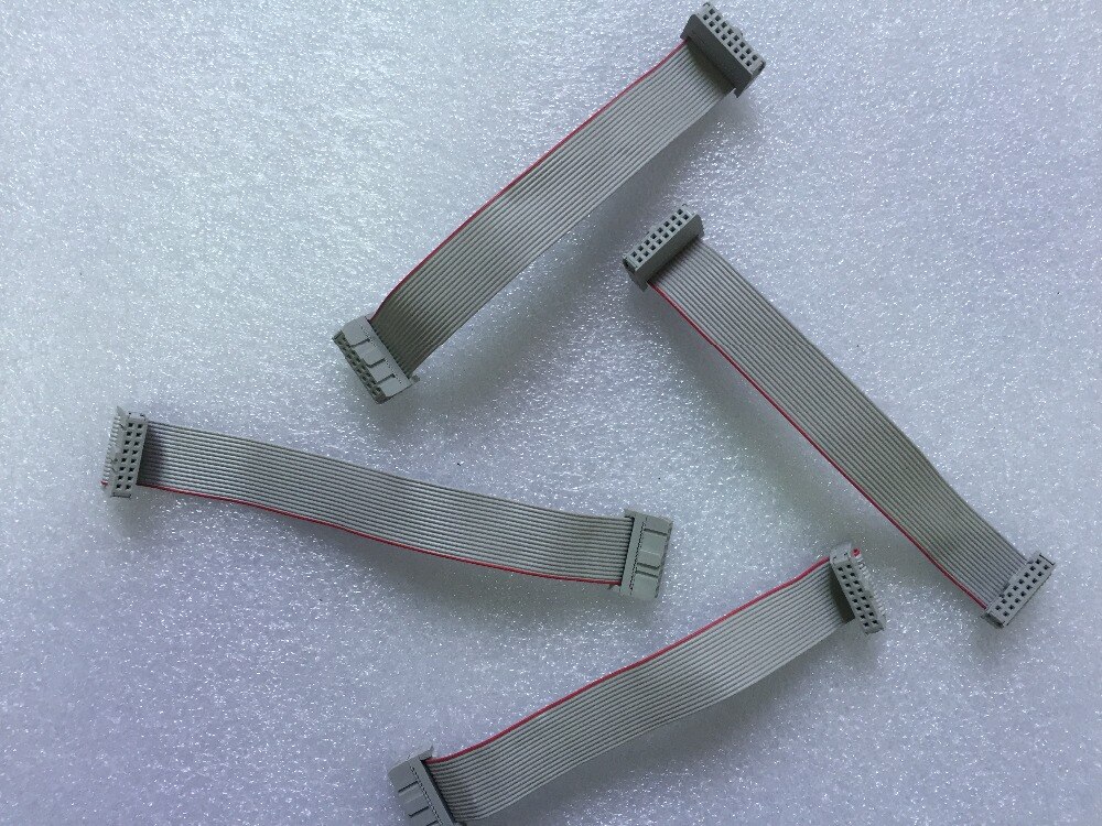 One lot 10pcs led display data cable 16p short cable for led modules indoor outdoor 18cm flat cable for led panels 16P cable