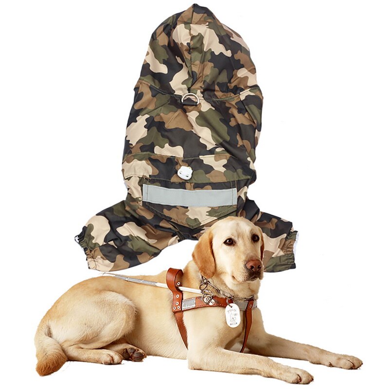 6 Maten Waterdichte Acryl Hond Regen Jas Reflecterende Kleding Voor Hond Regen Dag Solid Dunne Hond Jas Huisdier levert: 04 / XL