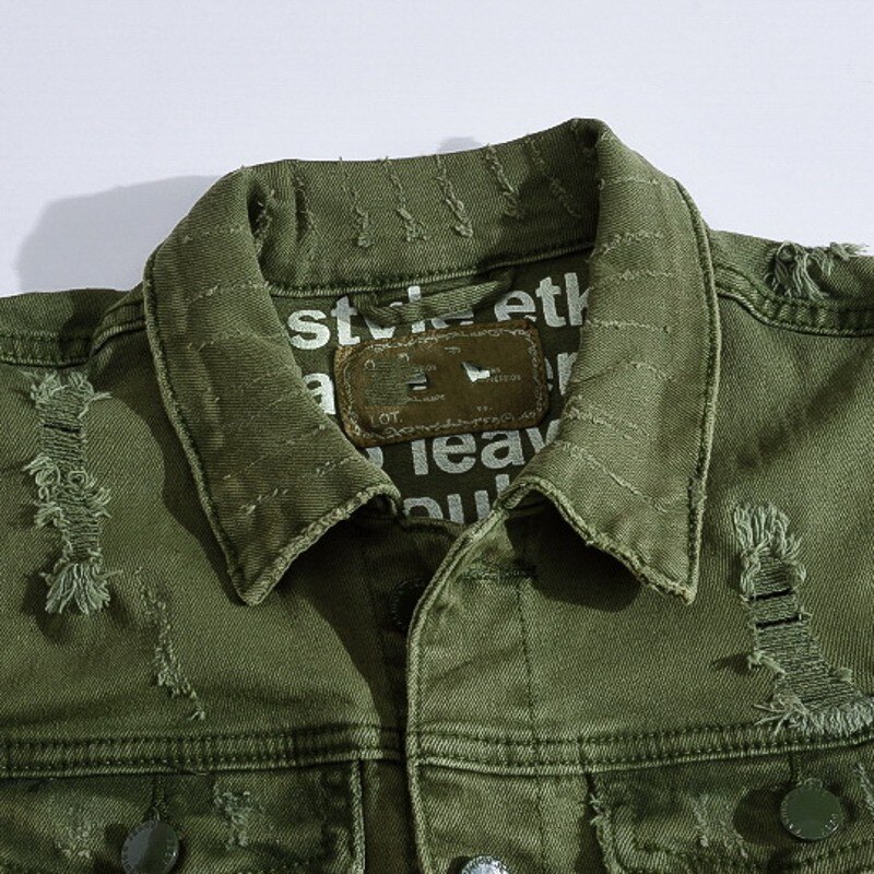 chaleco vaquero coreano de corte delgado para hombre de la de la personalidad chaleco sin mangas de un solo pecho Punk deshilachado de talla grande M-5XL prendas de vestir exteriores para hombre