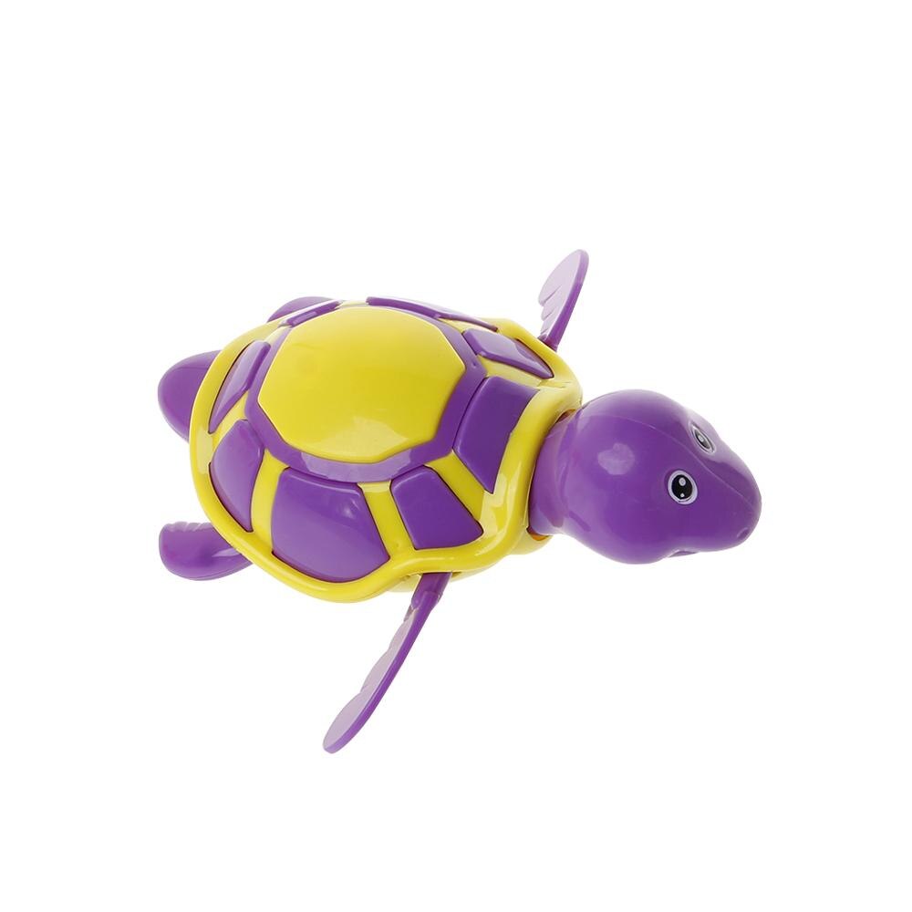 Sød svømmeskildpadde skildpadde pool legetøj til baby børn børn bad badekar tid