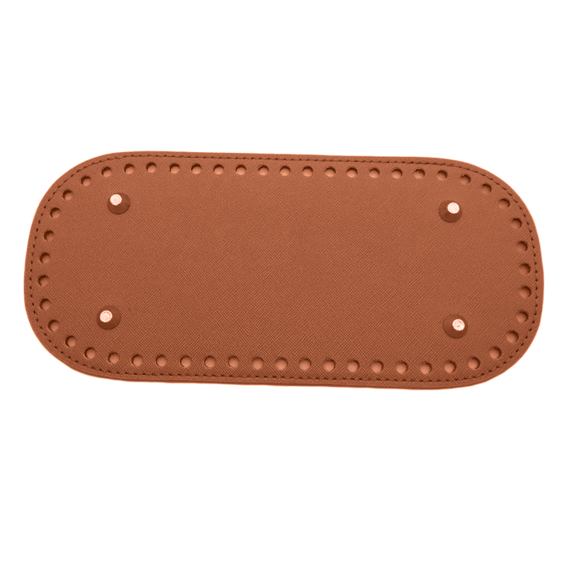 Fettuccia ovale a fondo lungo fatta a mano per borse tutto'uncinetto rettangolo fondo tondo borsa tutto'uncinetto fai da te fondo lungo per borsa lavorata a maglia: Oro