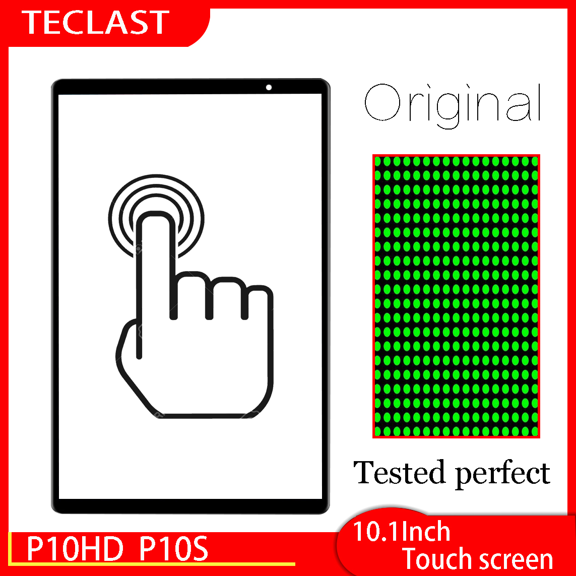 Originele 10.1 "Teclast P10HD 4G/Teclast P10S Lte Android 9.0 SC9863A Tablet Touch Screen Touch Panel Digitizer glas Sensor