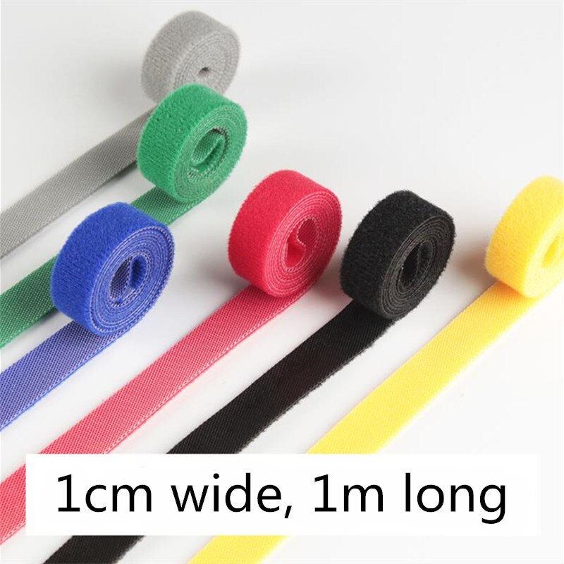 7PCS Magic Tape the hooks adhesive nylon sticker hook and loop Velcro fastener without Glue for sew Ties Curtain Fastener