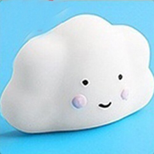 Mini Change Color Squishy Cute Cat Antistress Ball Squeeze Mochi Rising Abreact Soft Sticky Stress Relief Funny Toy: Flaky Clouds