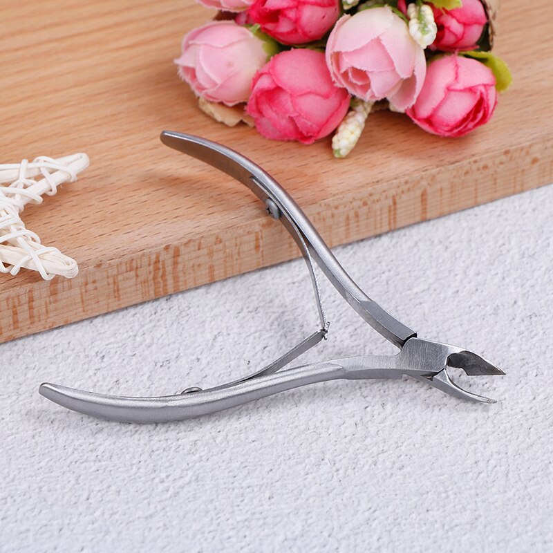Fingernail Toenail Cuticle Nipper Trimming Cutter Cuticle Scissor Plier Manicure Tool Stainless Steel Nail Clipper
