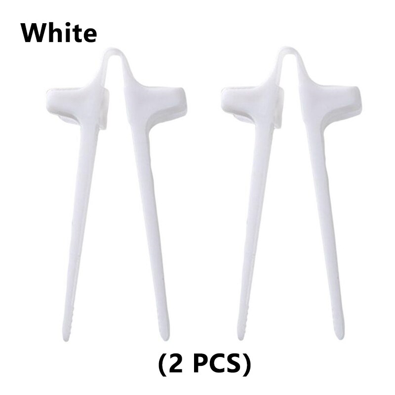 1/2/5Piece Free-Hands Snack Chopsticks Play Games Finger Chopsticks Lazy Assistant Clip Snacks Not Dirty Hand Phone Accessory: White - 2PCS