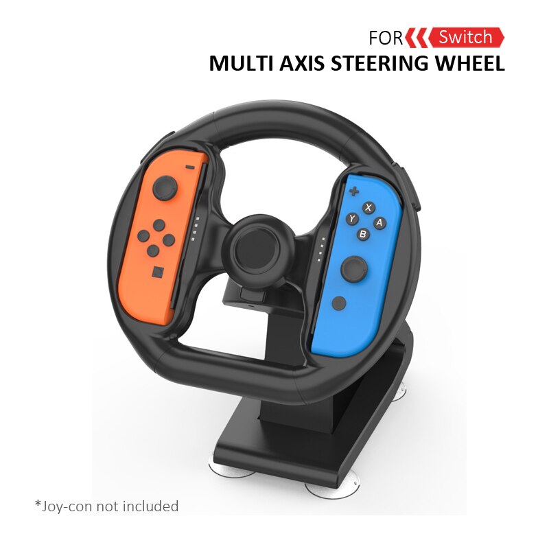 Steering Wheel Parts Components Controller Attachment with 4 Suction Cups for Nintendo Switch Racing Game NS Accessories: Default Title