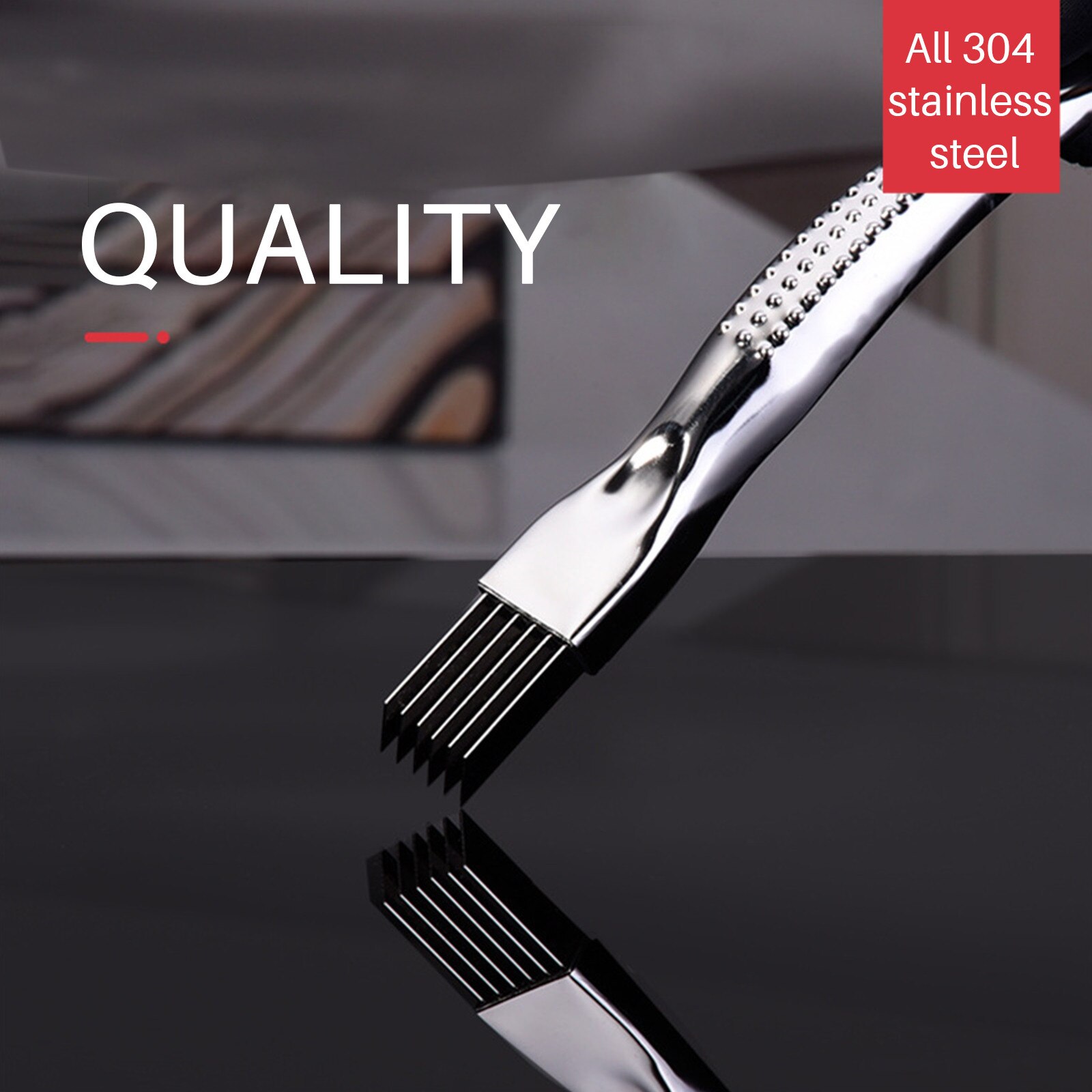 1Pc Groente Cutter Slicer Rvs Versnipperen Zijde De Mes Groente Knoflook Cutter Voedsel Speedy Chopper Keuken Gereedschap # hp