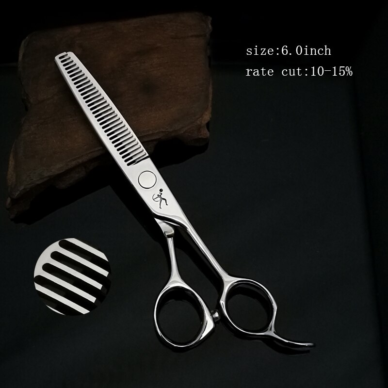 Titan barber scissors classic flat thinning acrm alloy durable: mjj630w