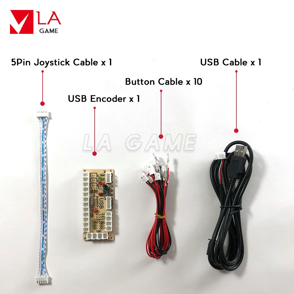 arkada diy 1 odtwarzacz mando usb pc Malina Liczba Pi bartop jamma sanwa przyciski nie zestaw doprowadziło drążek sterowy 8 sposób na automat robić gry