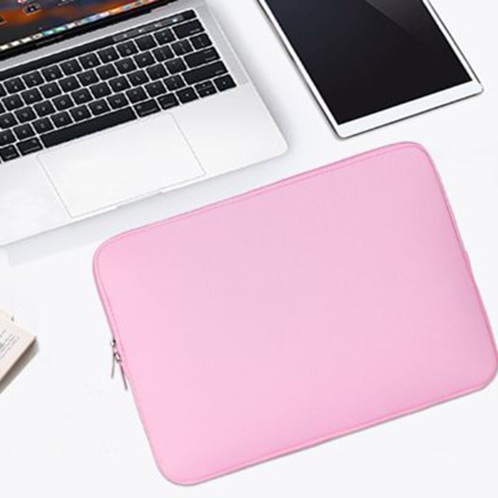 Waterdichte schokbestendige laptoptas met ritssluiting, beschermhoes voor macbook