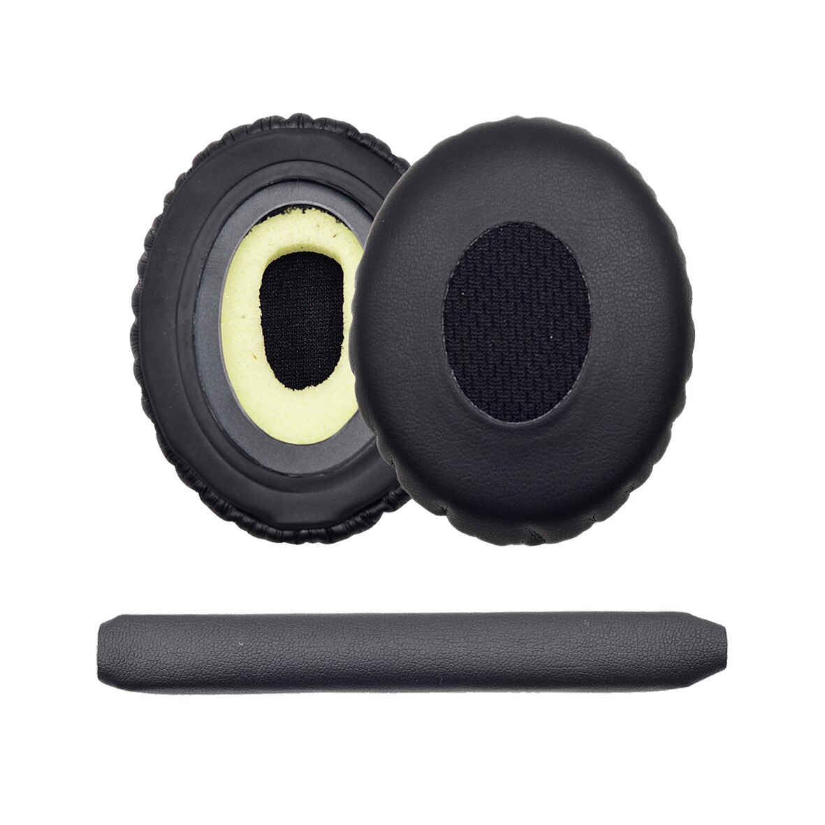 Ear Pad Cushion Cups earpads Cover headband for bose On-Ear OE2 OE2I Headphone: black pads headband