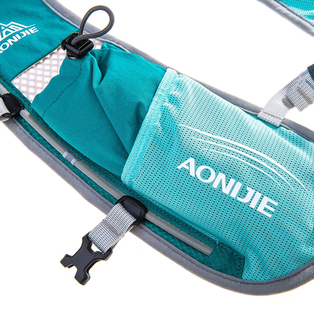 AONIJIE-mochila de hidratación de 5L, chaleco, arnés con vejiga de agua de 1.5L, Frasco blando de 500ml, senderismo, Camping, correr y Maratón