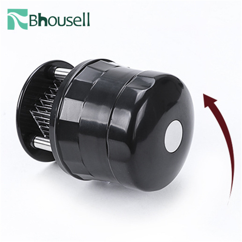 Ablandador de carne de acero inoxidable con 56 cuchillas, martillo Beaf Beat, ablandador de carne con agujas, utensilios de cocina