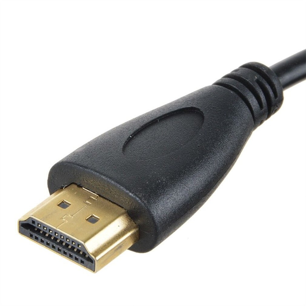 1m 1080P Micro HDMI-compatible to HDMI-compatible Adapter Cable Cord for Phone Tablet Camera TV