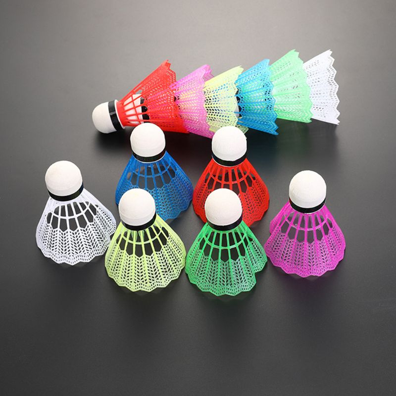 12Stck Badminton Schaum Ball Kopf Langlebig Kunststoff Federball Fitnessstudio Ausbildung Liefern U7EF