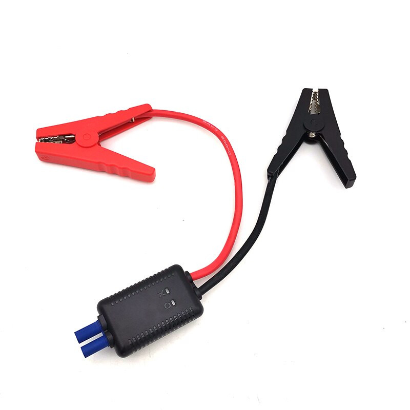 Universal 12V Smart LED Lead Cable Battery Alligator Clamp Clip Emergency Indicator For Car Jump Starter Short-Circuit Protectio