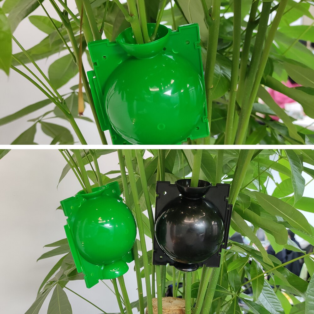 1/3/5PCS High Pressure Gardening Plant Root Ball Plant Root Growing Box Breeding Case for Garden Grafting Rooting Plant Box