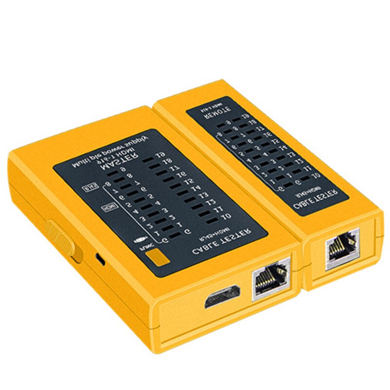 ! HDMI High-Definition Digital Cable Tester Portable RJ45 Cable Tester Tracker