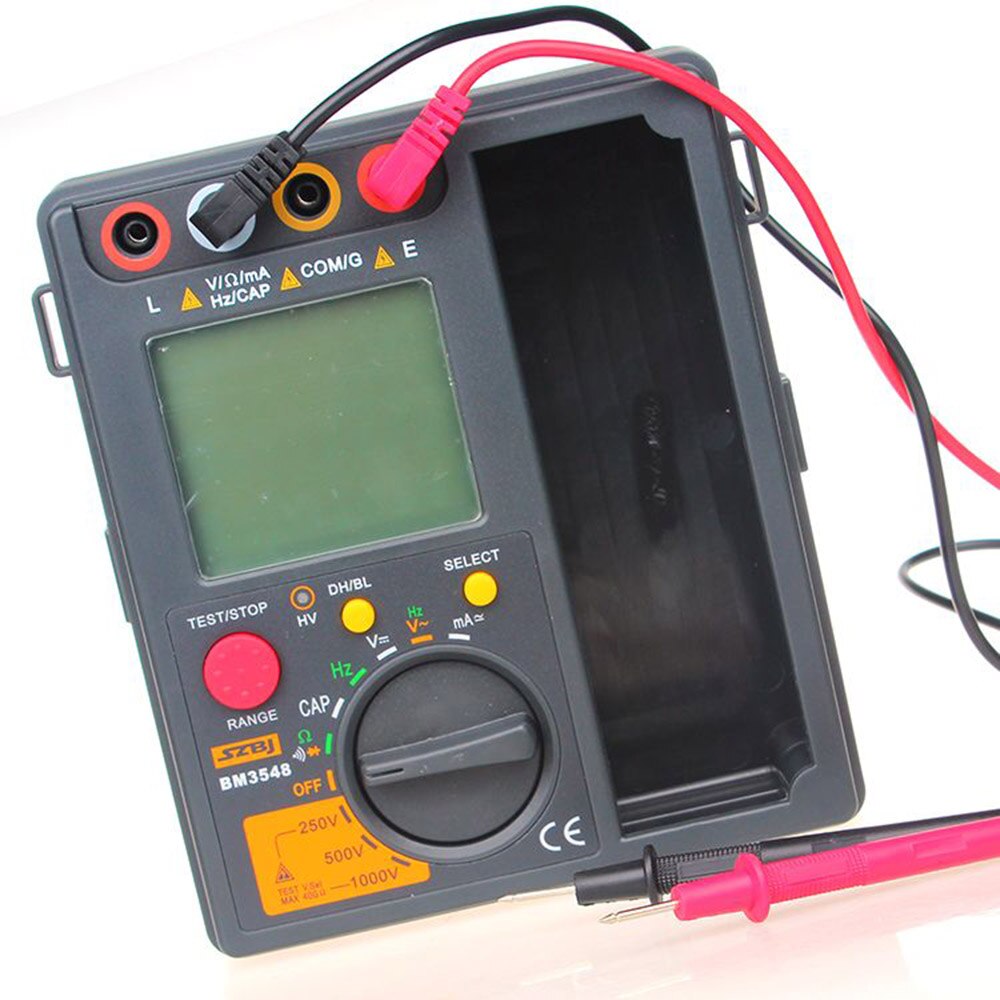 Medidor Digital de resistencia de aislamiento BM3548, multímetro digital, medidor de prueba