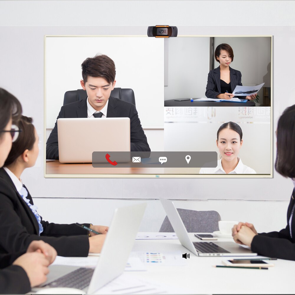 720P Camera Laptop and Desktop USB2.0 Imported Optical Lens Network Broadcast Video Call Video Conference 1280X720P 30fps Webcam