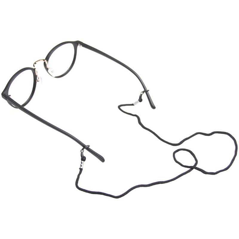 Óculos de sol ajustável, cordão de pescoço, esportes, corda, suporte de cordão
