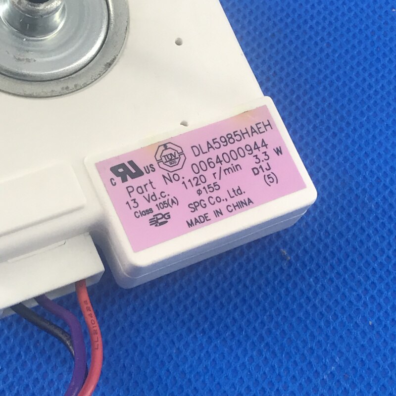 Godt fungerende til køleskab ventilation blæser motor 0064000944 dla 5985 haeh bcd -579we omvendt roterende moto