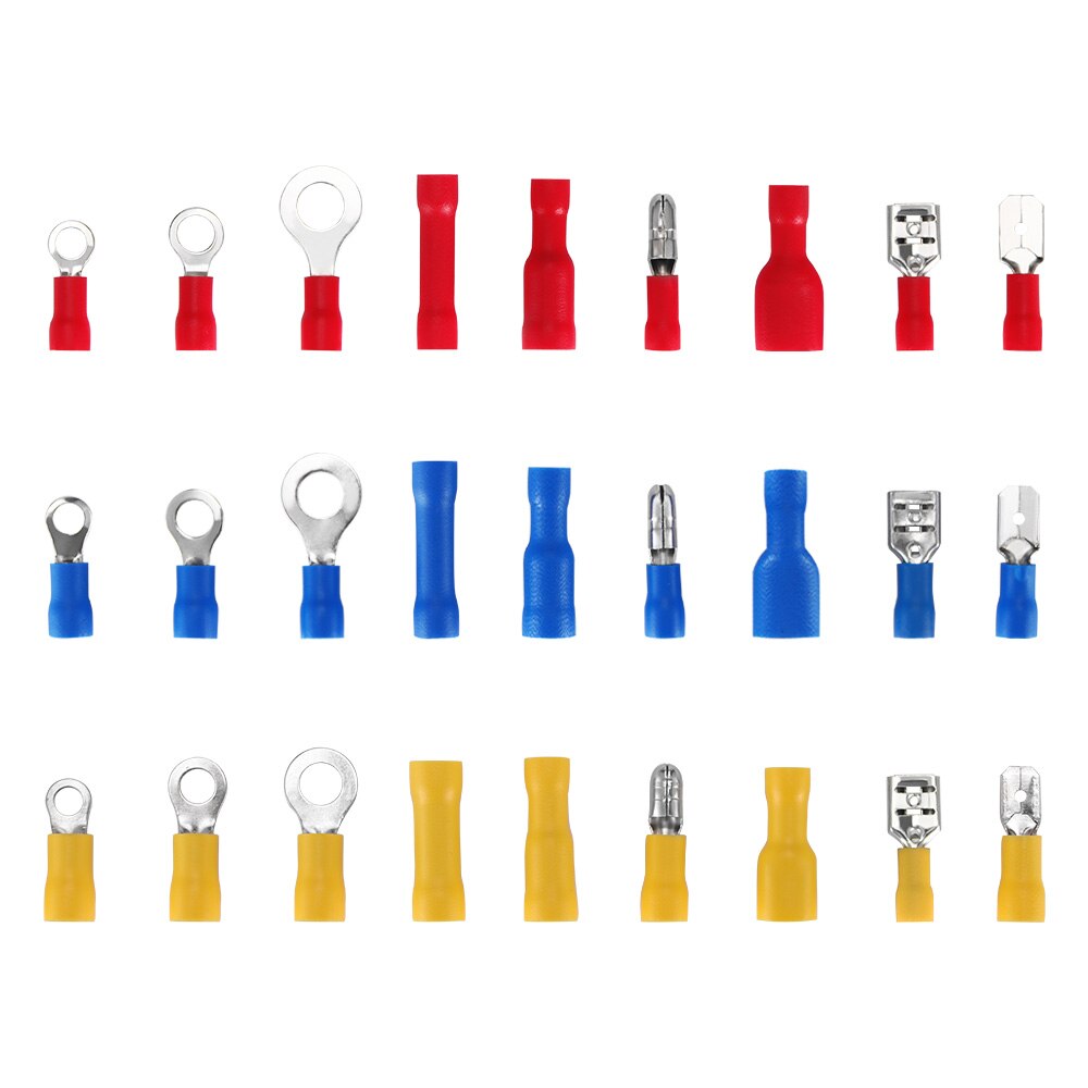 700Pcs Crimping Pliers Connector Plugs High Precision Clamp Set Crimping Pliers Cable Lugs Set Tubular Terminal Crimping Tools