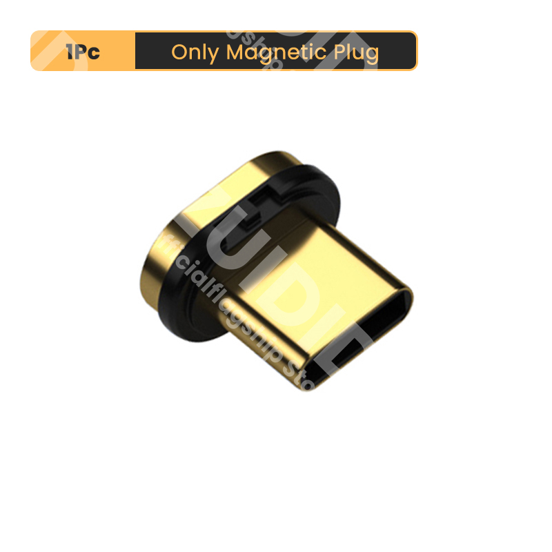 Elbow USB4.0 Thunderbolt3 40Gbps Magnetic Adapter USB C to C 100W Fast Charging Magnet Converter Cable 8K@60Hz USB TypeC Adapter: Brown