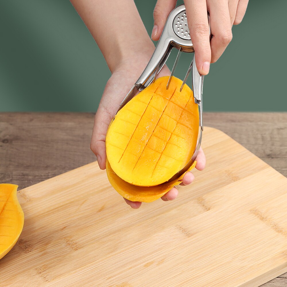 Edelstahl Spielereien Schäler Manuelle golden Mango Schneidemaschine Obst Peeling Werkzeuge Papaya Graben essen Schneiden Artefakt Messer Werkzeug